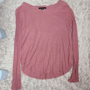 Pink forever 21 casual top
